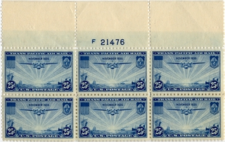 Image: postage stamps: United States Airmail
