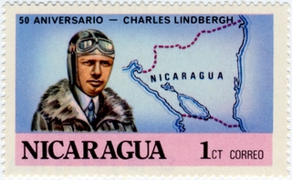 Image: postage stamps: Nicaragua Airmail