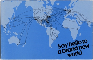 Image: postcard: Pan American World Airways