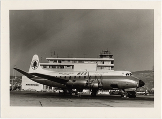 Image: photograph: Middle East Airlines (MEA), Vickers Viscount, Beirut International Airport
