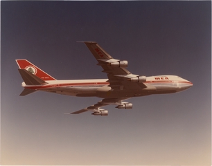 Image: photograph: Middle East Airlines (MEA), Boeing 747-200B
