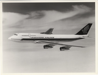 Image: photograph: Singapore Airlines, Boeing 747-300