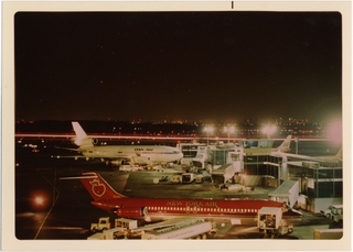 Image: photograph: LaGuardia Airport, New York Air, Douglas DC-9 
