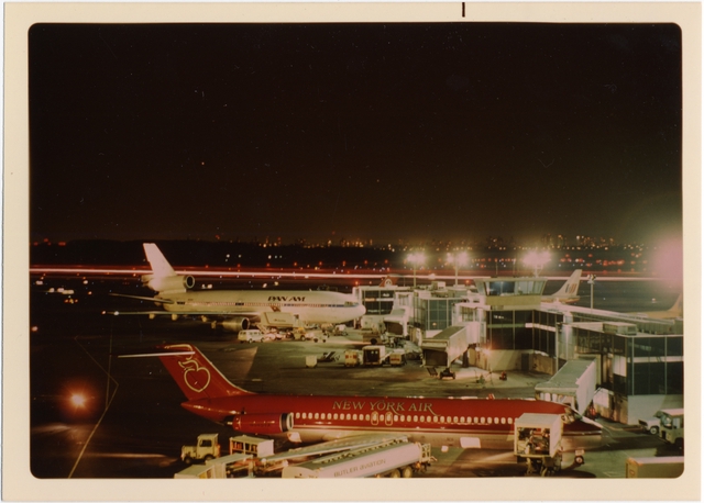 Photograph: LaGuardia Airport, New York Air, Douglas DC-9 