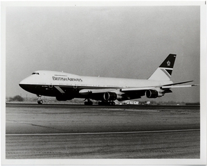Image: photograph: British Airways, Boeing 747-200