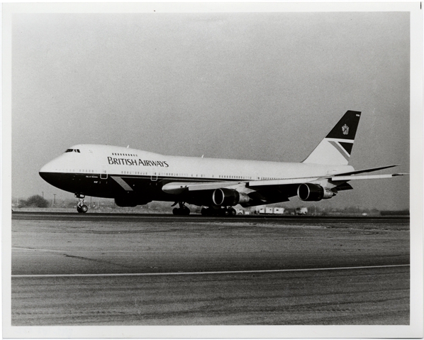 Photograph: British Airways, Boeing 747-200