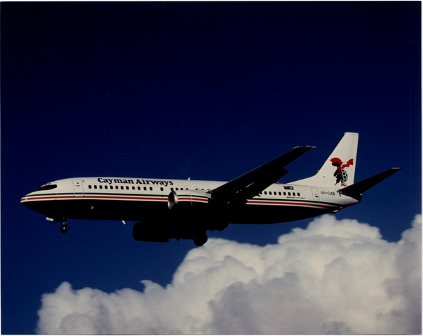 Photograph: Cayman Airways, Boeing 737-400