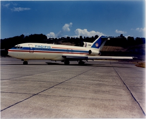 Image: photograph: Pacific Air Lines, Boeing 727-100