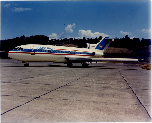 Photograph: Pacific Air Lines, Boeing 727-100