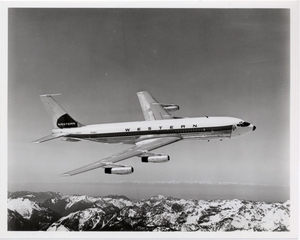 Image: photograph: Western Airlines, Boeing 707-100