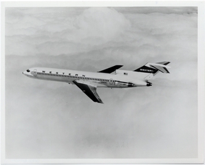 Image: photograph: Western Airlines, Boeing 727-200