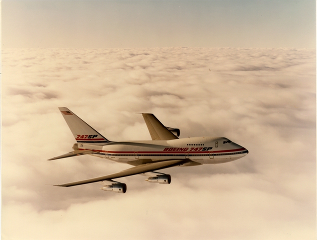 Photograph: Boeing 747SP prototype