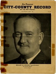 Image: San Francisco city-county record. [1 issue: March 1945]