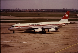 Image: photograph: Swissair, Convair 990