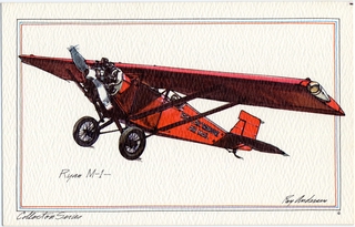 Image: postcard: Pacific Air Transport, Ryan M-1