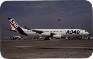 Image: photograph: Airbus A340 prototype