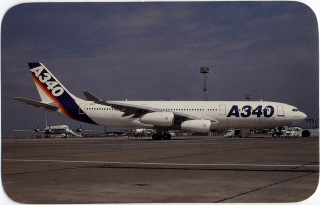 Photograph: Airbus A340 prototype