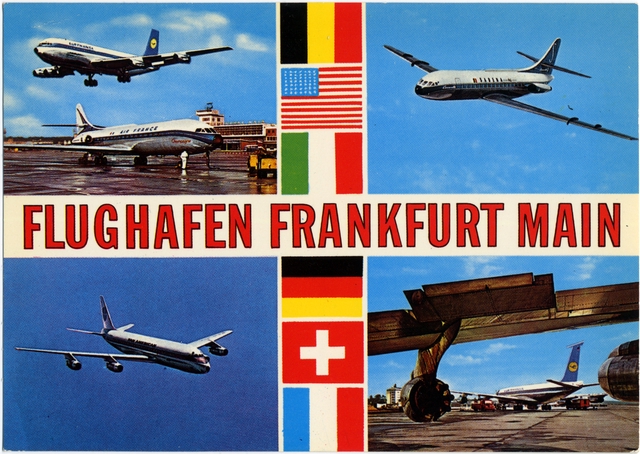 Postcard: Frankfurt Airport