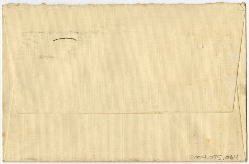 Image: airmail flight cover: First flight, Santiago - Miami route