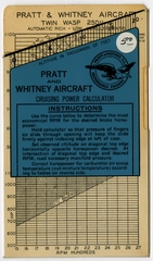 Image: cruising power calculator: Pratt & Whitney