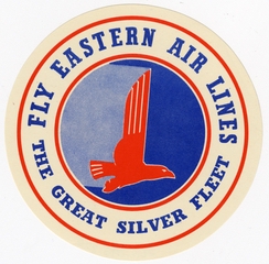 Image: luggage label: Eastern Air Lines
