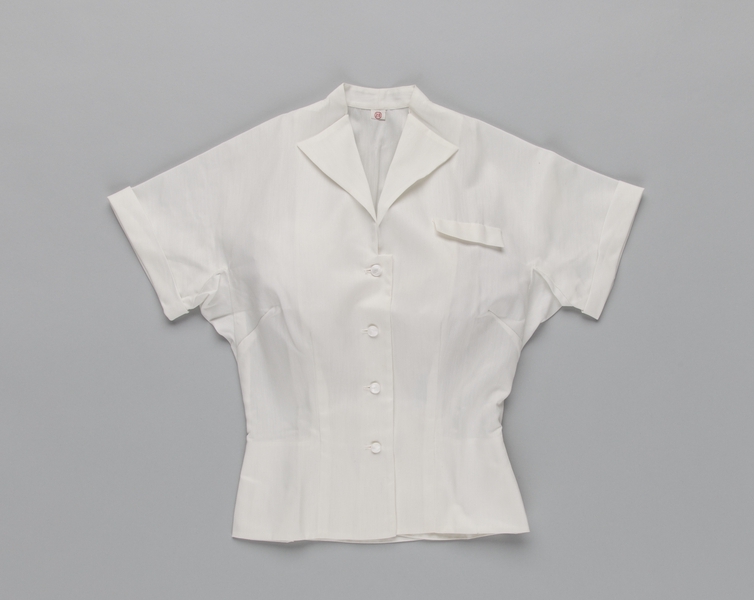 Image: stewardess blouse: Pan American World Airways
