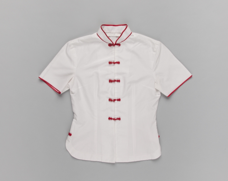Image: stewardess blouse: Cathay Pacific Airways