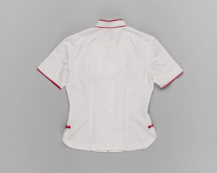 Image: stewardess blouse: Cathay Pacific Airways