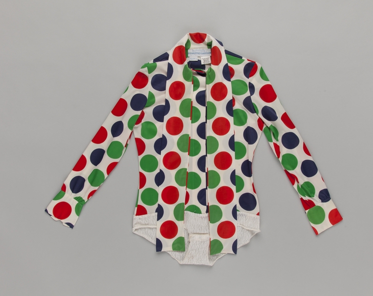 Image: flight attendant body blouse: United Airlines, “Wonderbread”