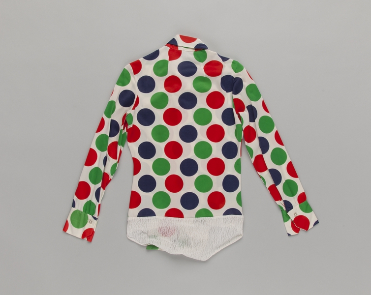 Image: flight attendant body blouse: United Airlines, “Wonderbread”