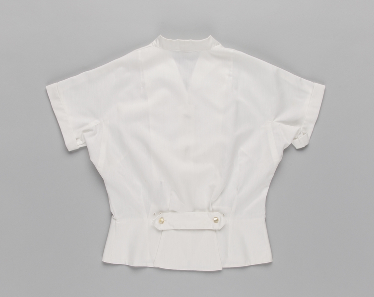 Image: stewardess blouse: Pan American World Airways