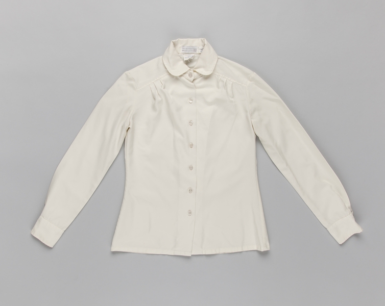 Image: flight attendant blouse: Pan American World Airways