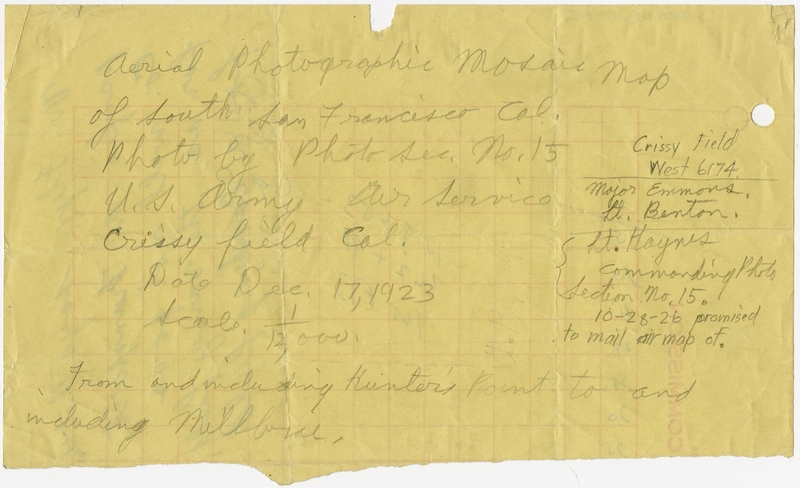 Image: report: San Francisco Department of Public Works, Bureau of Engineering, proposed airport sites