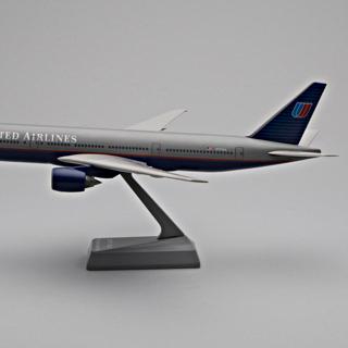 Image #1: model airplane: United Airlines, Boeing 777-200