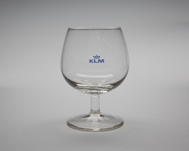 Snifter glass: KLM (Royal Dutch Airlines)