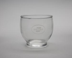 Image: cordial cup: United Air Lines