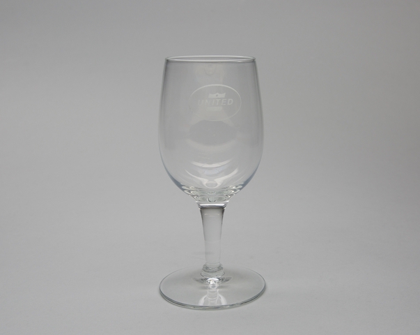 Wine glass: United Air Lines