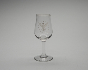 Image: cordial glass: Pan American World Airways, "President" service