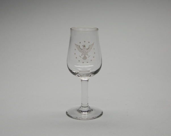 Cordial glass: Pan American World Airways, President class service