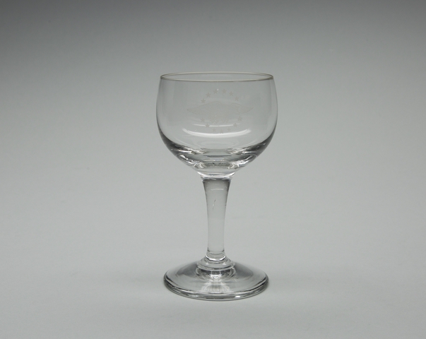 Wine glass: Pan American World Airways, “The President Special” service