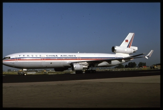 Image: slide: China Airlines, McDonnell Douglas MD-11