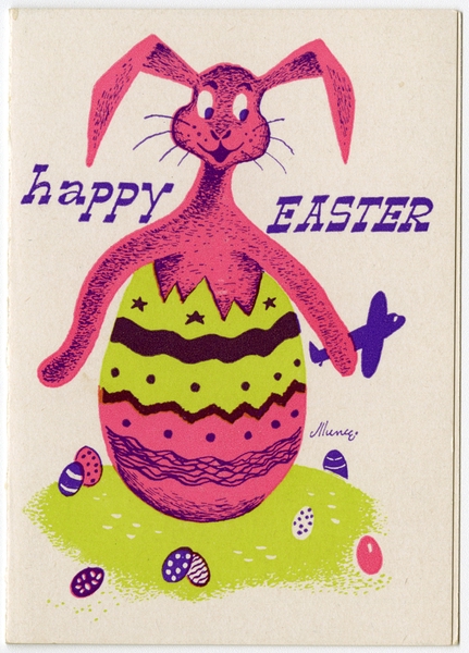 Image: menu: American Airlines, Easter