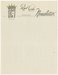 Image: stationery paper: Delta Air Lines, Chicago & Southern Air Lines (C&S), Douglas DC-7