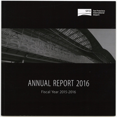 Image: annual report: San Francisco International Airport (SFO), 2015/2016
