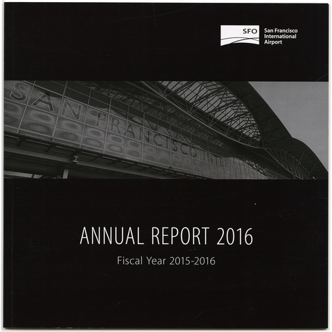 Annual report: San Francisco International Airport (SFO), 2015/2016