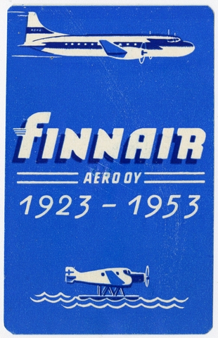 Luggage label: Finnair
