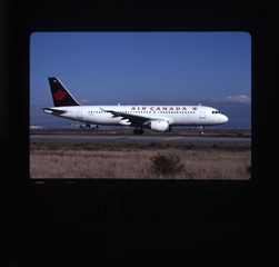 Image: slide: Air Canada, Airbus A320, San Francisco International Airport (SFO)