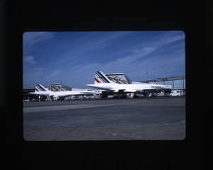 Image: slide: Air France, Concorde, John F. Kennedy International Airport (JFK)