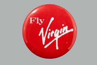 Image: promotional button: Virgin Atlantic