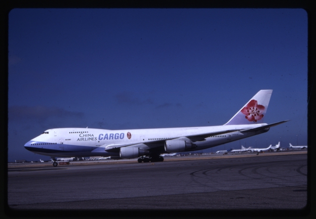 Slide: China Airlines Cargo, Boeing 747-200, San Francisco International Airport (SFO)